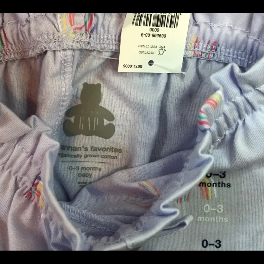 Baby Gap First 100% Organic Cotton Pull-On Shorts 0-3 Months  Set of (4 )   NWT